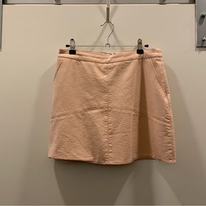 Lulu’s Faux Leather Pink mini skirt